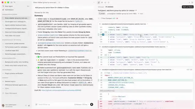Cursor official demo