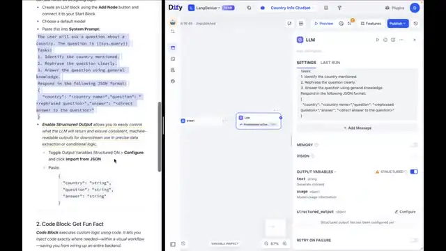 Dify official demo